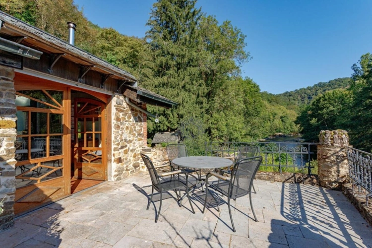 Photos 3 - Rurale - Ancien moulin au bord du Viaur -Vue magnifique sur l'eau - 185 m² habitables