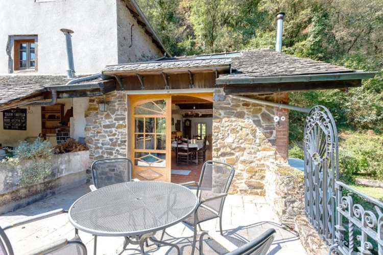 Photos 24 - Rurale - Ancien moulin au bord du Viaur -Vue magnifique sur l'eau - 185 m² habitables