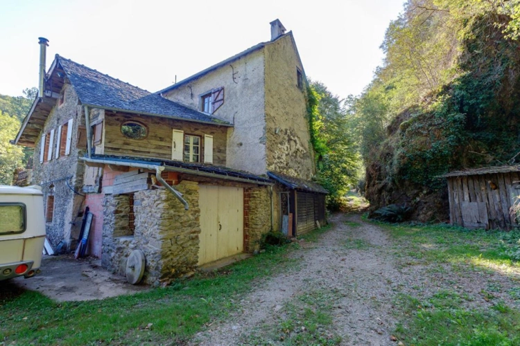 Photos 30 - Rurale - Ancien moulin au bord du Viaur -Vue magnifique sur l'eau - 185 m² habitables