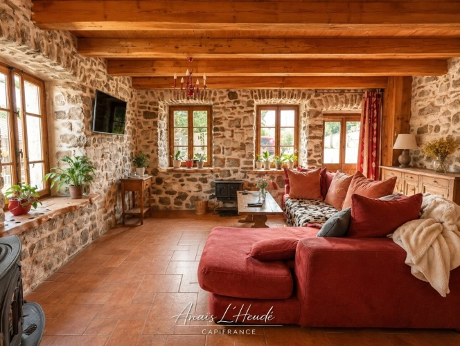 Photos 3 - Prestige - Propriété de charme en pierre avec installations équestres