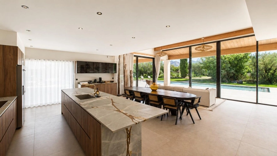 Photos 7 - Prestige - EYGALIÈRES . UN DOMAINE CONTEMPORAIN FACE AUX ALPILLES