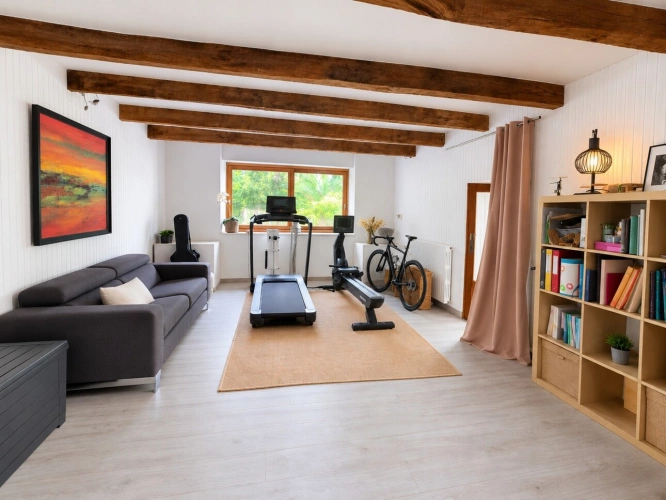 Photos 21 - Rurale - LE TREVOUX - Propriété en pierre avec maison principale, gîte indépendant et dépendances sur près d’un hectare