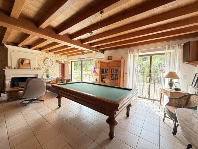 Photos 3 - Prestigious - Stunning Character Property with Second House, Stone Barn and Extensive Gardens near Nanteuil-en-Val