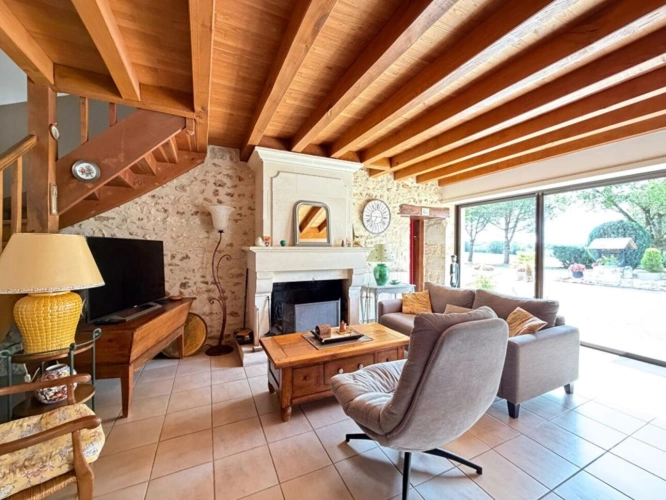Photos 4 - Prestigious - Stunning Character Property with Second House, Stone Barn and Extensive Gardens near Nanteuil-en-Val