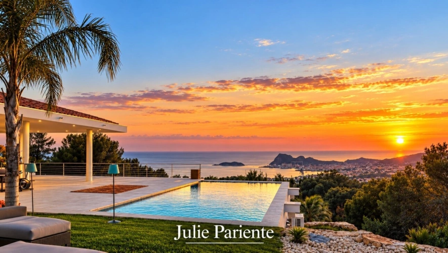 Photos 1 - Prestige - Propriété contemporaine d'exception avec vue mer panoramique à vendre 7 pièces CEYRESTE (13)