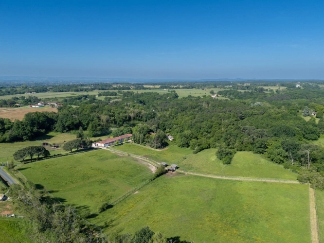 Photos 4 - Prestige - Dpt Dordogne (24), à vendre BERGERAC propriété P7 - terrain de 87000 m2