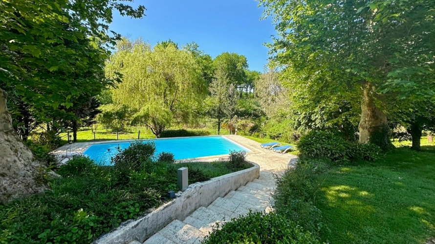 Photos 9 - Prestige - Dpt Dordogne (24), à vendre BERGERAC propriété P7 - terrain de 87000 m2