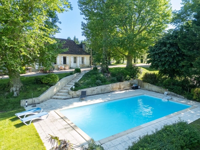 Photos 44 - Prestige - Dpt Dordogne (24), à vendre BERGERAC propriété P7 - terrain de 87000 m2