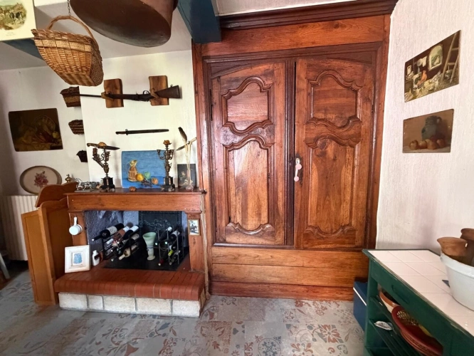 Photos 9 - Prestige - PLAISANCE (32) centre, élegante MAISON DE MAITRE XVIIIs, sans travaux, 190m2 sur 800m2 de jardin clos et paysagé, belle dépendance, chauffage central , 4chambres dont 1 au rez-de-chaussée, salon 44m2