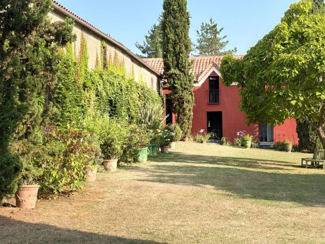 Photos 5 - Prestige - PLAISANCE DU GERS(32): élégante PROPRIETE DE CHARME et de CARACTERE XVIII-XIXs, 3,5hectares, près de Plaisance et Marciac, SANS TRAVAUX, sans vis à vis, au calme , VUE sur les coteaux, piscine