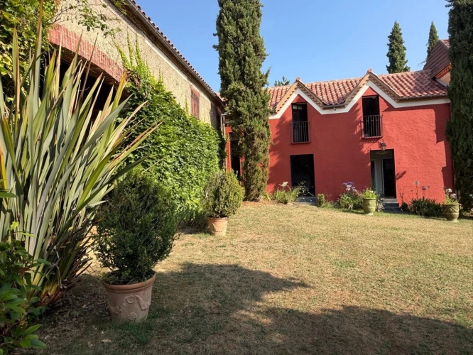 Photos 14 - Prestige - PLAISANCE DU GERS(32): élégante PROPRIETE DE CHARME et de CARACTERE XVIII-XIXs, 3,5hectares, près de Plaisance et Marciac, SANS TRAVAUX, sans vis à vis, au calme , VUE sur les coteaux, piscine
