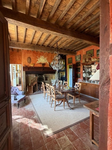 Photos 15 - Prestige - PLAISANCE DU GERS(32): élégante PROPRIETE DE CHARME et de CARACTERE XVIII-XIXs, 3,5hectares, près de Plaisance et Marciac, SANS TRAVAUX, sans vis à vis, au calme , VUE sur les coteaux, piscine