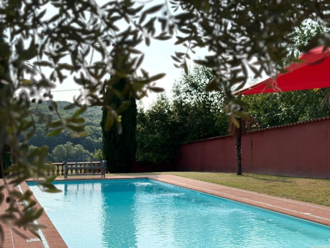 Photos 21 - Prestige - PLAISANCE DU GERS(32): élégante PROPRIETE DE CHARME et de CARACTERE XVIII-XIXs, 3,5hectares, près de Plaisance et Marciac, SANS TRAVAUX, sans vis à vis, au calme , VUE sur les coteaux, piscine