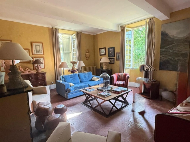 Photos 90 - Prestige - PLAISANCE DU GERS(32): élégante PROPRIETE DE CHARME et de CARACTERE XVIII-XIXs, 3,5hectares, près de Plaisance et Marciac, SANS TRAVAUX, sans vis à vis, au calme , VUE sur les coteaux, piscine