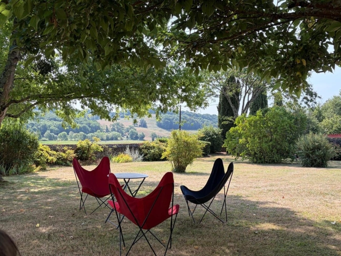 Photos 94 - Prestige - PLAISANCE DU GERS(32): élégante PROPRIETE DE CHARME et de CARACTERE XVIII-XIXs, 3,5hectares, près de Plaisance et Marciac, SANS TRAVAUX, sans vis à vis, au calme , VUE sur les coteaux, piscine
