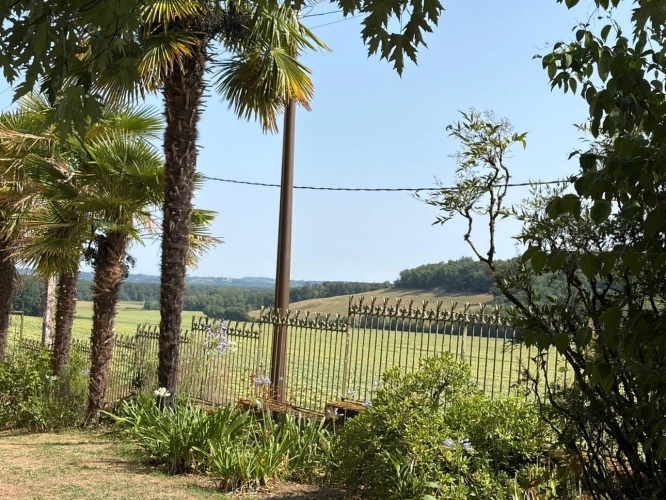 Photos 97 - Prestige - PLAISANCE DU GERS(32): élégante PROPRIETE DE CHARME et de CARACTERE XVIII-XIXs, 3,5hectares, près de Plaisance et Marciac, SANS TRAVAUX, sans vis à vis, au calme , VUE sur les coteaux, piscine