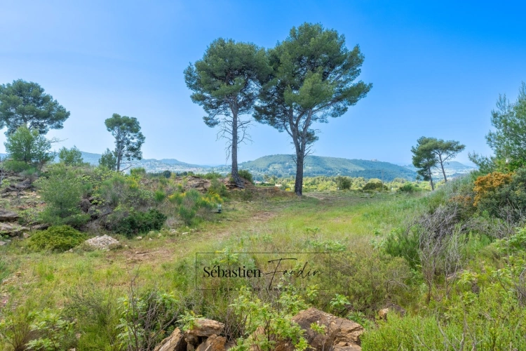 Photos 1 - Agricole - Terrain Agricole à vendre (83) - Vue panoramique - Accès facile - Alimentée par le canal de Provence