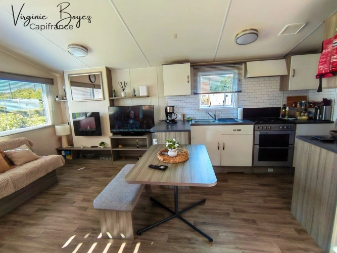 Photos 3 - Rurale -  À VENDRE – TERRAIN DE LOISIRS AVEC MOBIL-HOME 4 SAISONS – SECTEUR BOURBOURG