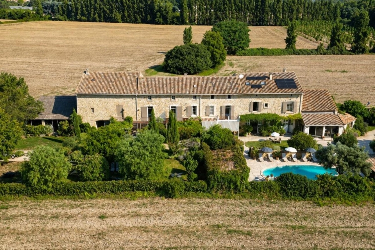 Photos 1 - Tourist - Stone estate of 675 sqm with swimming pool on nearly 3 hectares - Roquemaure