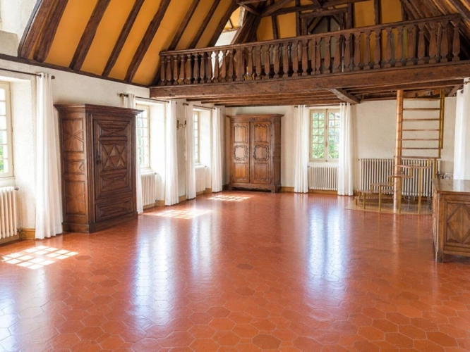 Photos 5 - Rurale - Maison bourgeoise en pierres avec terrain de 1,4ha et piscine, à Figeac