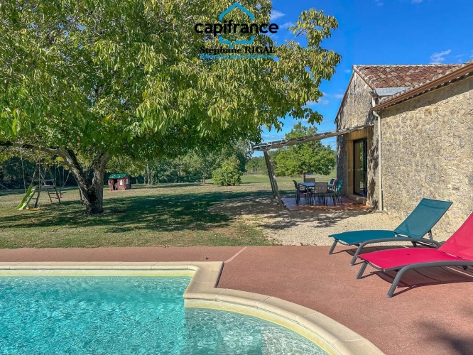 Photos 5 - Prestige - Propriete à vendre 5 pièces MAUROUX (46), 100 m2 sur 1,5ha de terrain