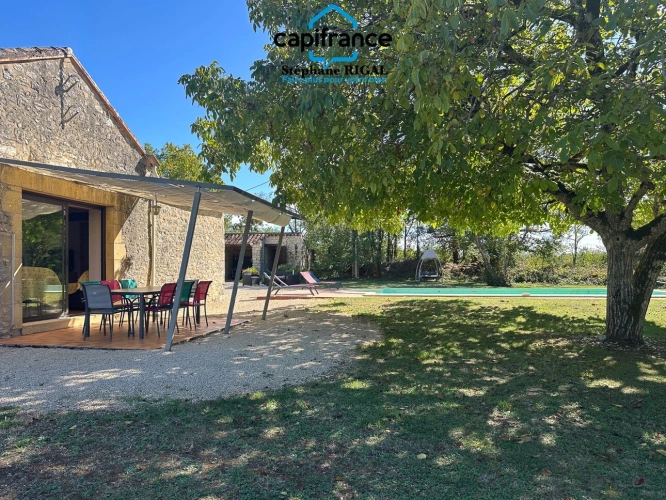 Photos 7 - Prestige - Propriete à vendre 5 pièces MAUROUX (46), 100 m2 sur 1,5ha de terrain