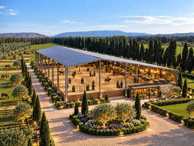 Photos 13 - Équestre - Domaine d'exception de 11,5 hectares .Un futur resort équestre au coeur des Alpilles