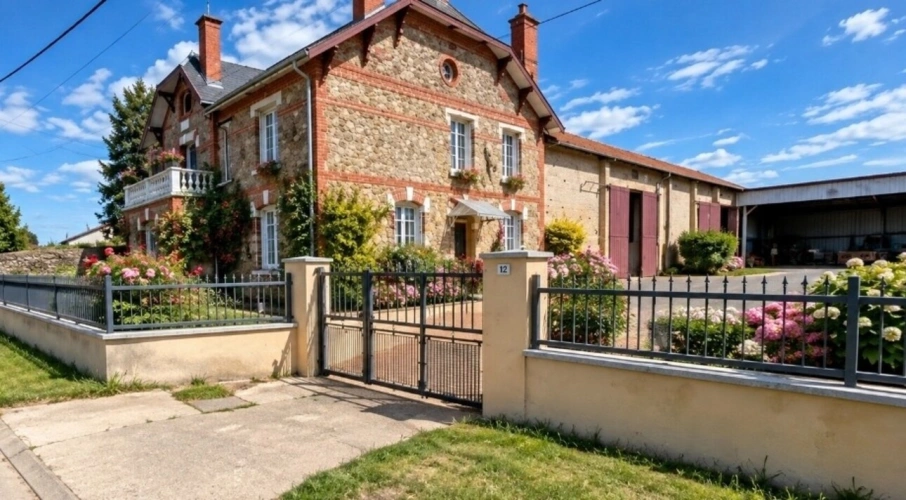 Photos 1 - Prestige - Propriete à vendre 8 pièces à 25 mn de REIMS (51) PROPRIÉTÉ avec MAISON et FERME sur environ 1,2 ha de TERRAIN