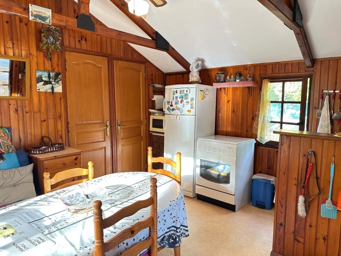Photos 6 - Rurale - Terrain de loisir arboré de 1360m2 avec cabanon aménagé de 24m2 — Marigné-Laillé