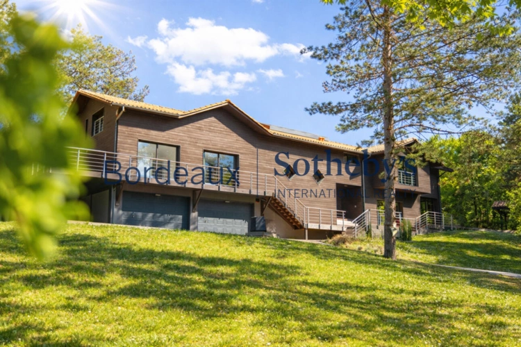 Photos 3 - Prestige - BORDEAUX 20MN - EXCEPTIONNELLE VILLA D'ARCHITECTE 335M² - PARC - PISCINE - 6 CHAMBRES - GARAGES