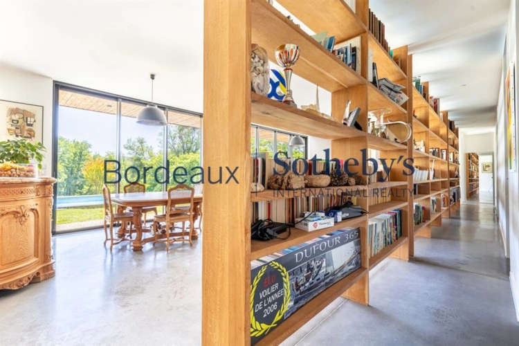 Photos 4 - Prestige - AUX PORTES DE BORDEAUX – PROPRIÉTÉ D'ARCHITECTE CONTEMPORAINE AU CŒUR D'UN CADRE NATUREL