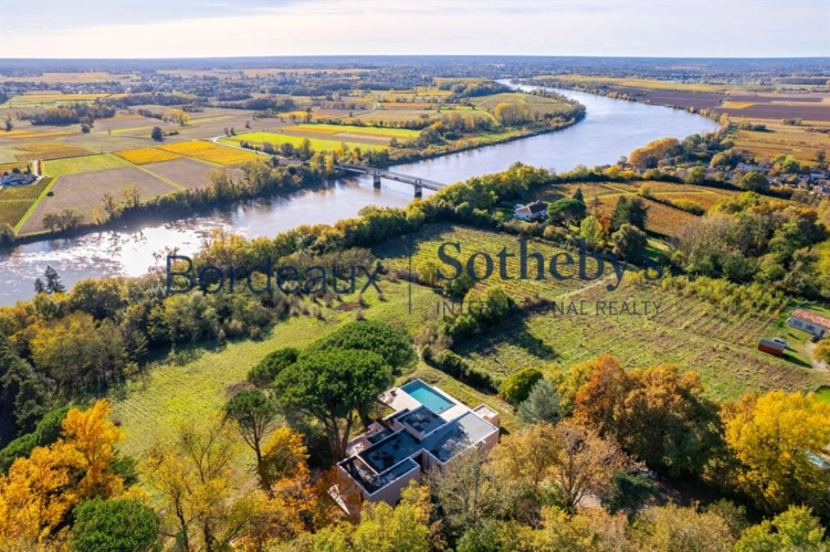 Photos 1 - Prestige - VILLA D'ARCHITECTE D'EXCEPTION - VUE PANORAMIQUE SUR LA GARONNE ET LES PYRÉNÉES