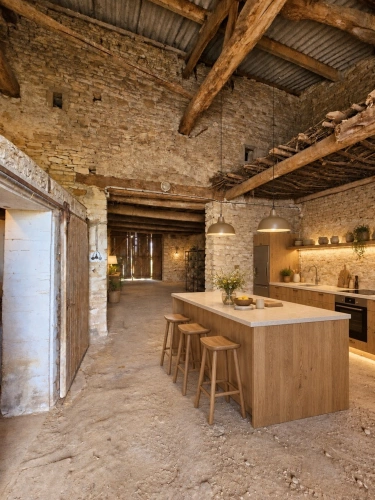Photos 3 - Rurale - A vendre Grange de 226 m² – proche de Tournus - Uchizy  - Volumes exceptionnels et nombreuses possibilités