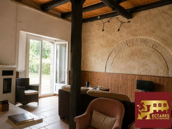 Photos 5 - Équestre - DEMEURE DE CARACTÈRE AVEC GÎTE ENV. 280 M2 HABITABLES 2,3 HA