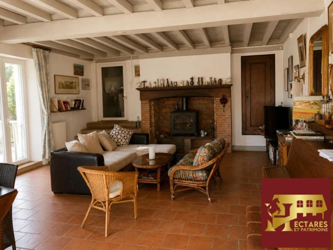 Photos 6 - Équestre - DEMEURE DE CARACTÈRE AVEC GÎTE ENV. 280 M2 HABITABLES 2,3 HA