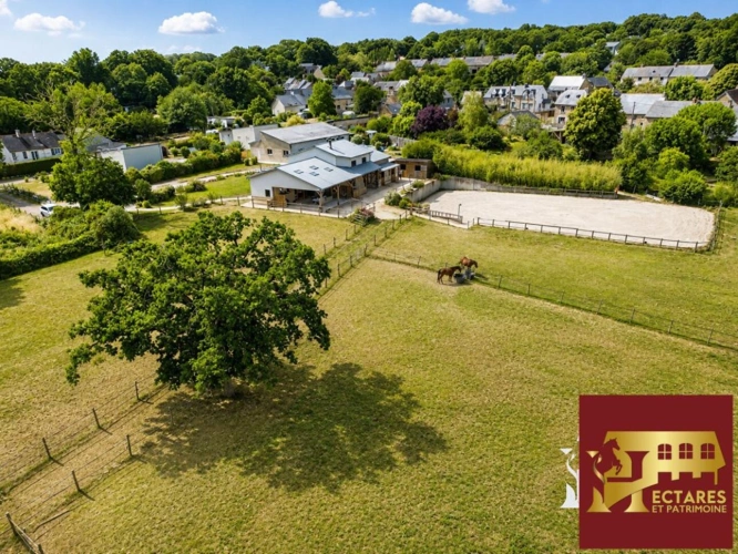 Photos 9 - Équestre - Propriété équestre, 2,5 Hectares, maison récente de 165m2, l