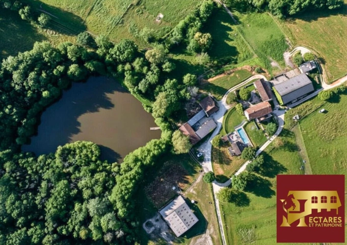 Photos 2 - Équestre - Domaine de 41 hectares, maison de maître et installations éq