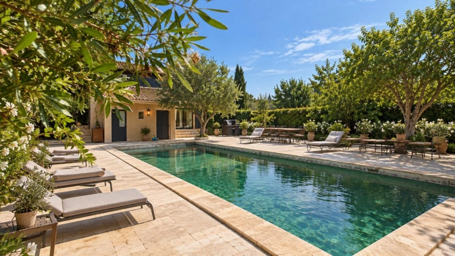 Photos 8 - Équestre - Saint-Andiol ? domaine de 11,5 hectares avec mas provençal, logements, piscine et potentiel de resort équestre