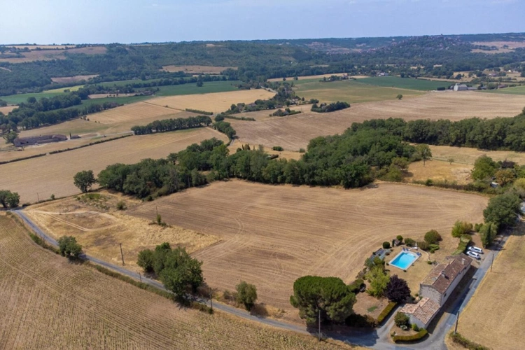Photos 24 - Rurale - Maison de campagne avec vue exceptionnelle, 146 m² habitables, possibilité studio independante,  seulement 4 km de Cordes-sur-Ciel