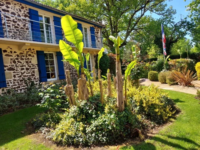 Photos 5 - Touristique - Magnifique maison de maître en pierre rénovée avec 3 chambres d’hôtes, 2 gîtes  et une piscine sur un parc paysager