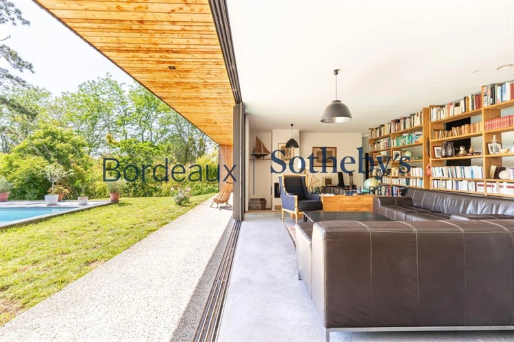 Photos 8 - Prestige - AUX PORTES DE BORDEAUX – PROPRIÉTÉ D'ARCHITECTE CONTEMPORAINE AU CŒUR D'UN CADRE NATUREL