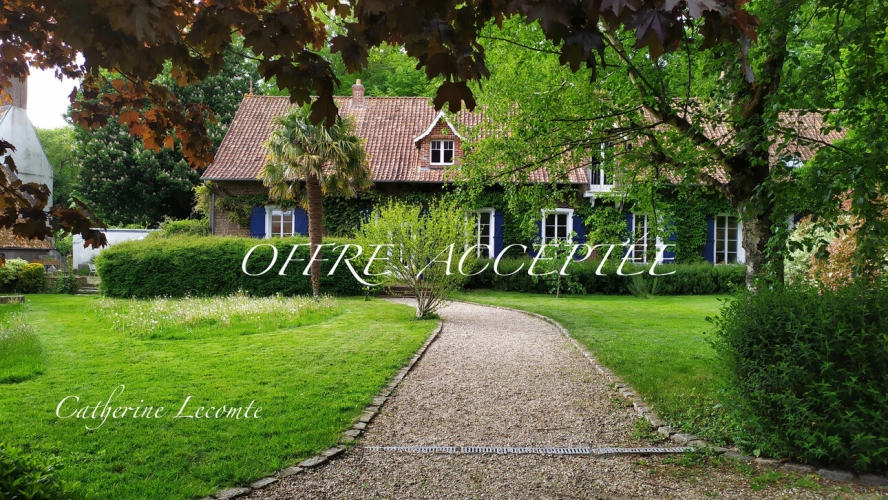 Photos 1 - Touristique - À VENDRE - SAMER - DOMAINE D'EXCEPTION - 379 M2 - ÉLÉGANTE DEMEURE DE CARACTERE SUR 3 HECTARES  - VIE SEMI PLAIN-PIED - 2 ÉME MAISON - DÉPENDANCES