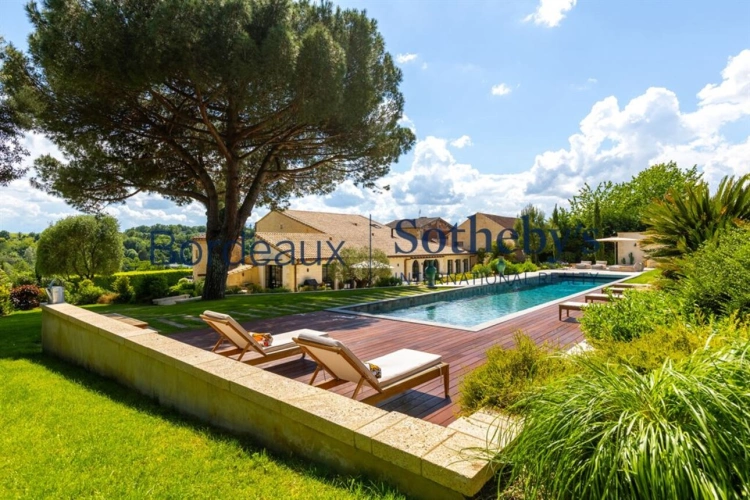 Photos 1 - Prestige - BORDEAUX RIVE DROITE – PROPRIÉTÉ D’EXCEPTION – PARC PAYSAGÉ – PISCINE – DÉPENDANCE
