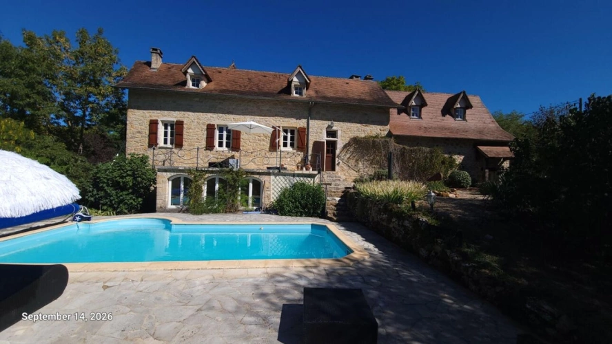 Photos 2 - Prestige - Maison de caractère avec gîte indépendant et piscine à 8 minutes de Villeneuve d'Aveyron