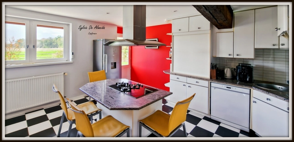 Photos 15 - Rurale - Propriete longère à vendre 313 m² 7 pièces SAINT CYR SUR MENTHON (01)Dépendances 550 m², piscine, 6,84 hectares