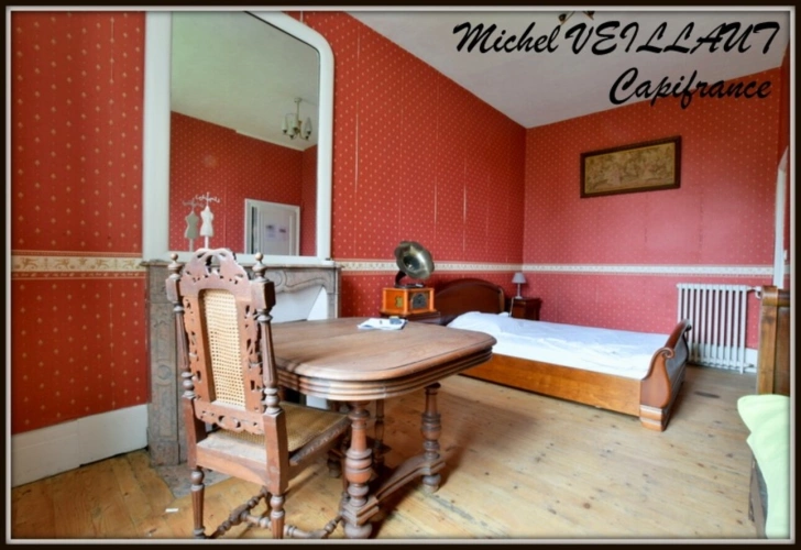 Photos 7 - Prestige - Propriété à vendre avec bâtisse de 15 pièces, 2 gîtes, terrain 7390 m², VILLENEUVE SUR ALLIER (03)