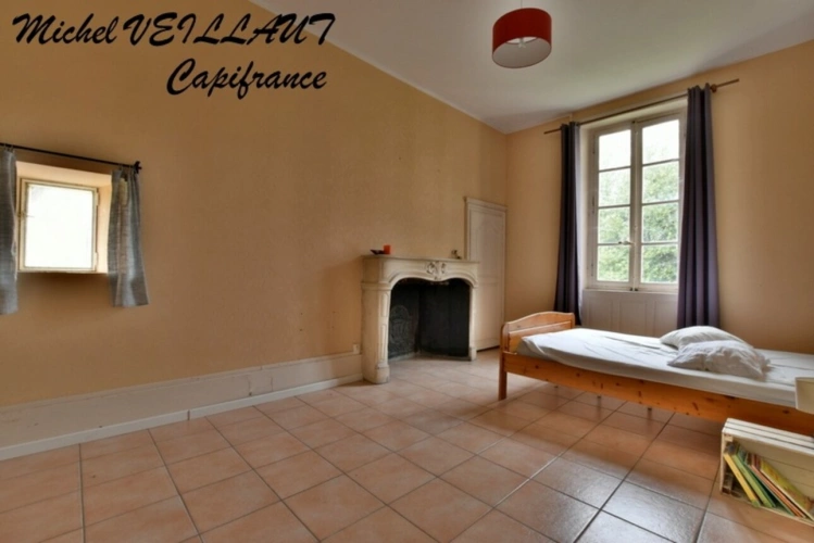 Photos 14 - Prestige - Propriété à vendre avec bâtisse de 15 pièces, 2 gîtes, terrain 7390 m², VILLENEUVE SUR ALLIER (03)