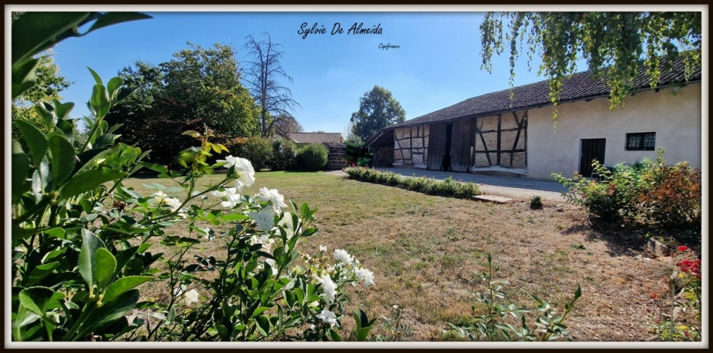 Photos 1 - Rurale - Propriete LONGERE 165 m² à vendre 6 pièces BAGE DOMMARTIN (01) Terrain 4000 m², Dépendances, Potentiel, Cachet