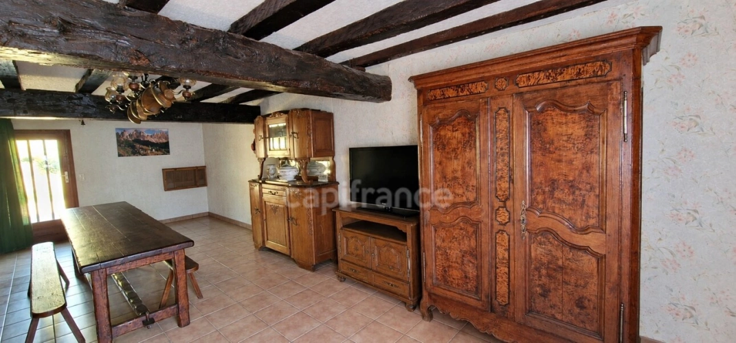 Photos 6 - Rurale - Propriete LONGERE 165 m² à vendre 6 pièces BAGE DOMMARTIN (01) Terrain 4000 m², Dépendances, Potentiel, Cachet