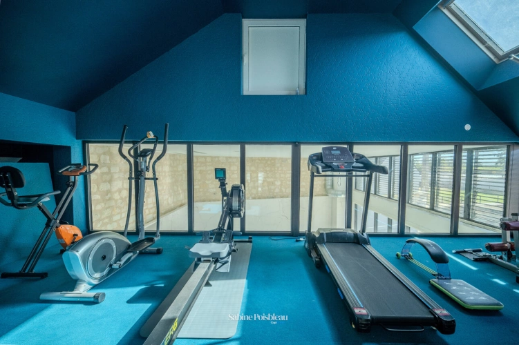 Photos 11 - Prestige - Propriete à vendre de 20 pièces à Saint-Nicolas-de-Bourgueil - ensemble de 457m² - Piscine interieure- vie de plain-pied